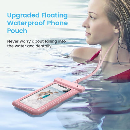 Sponge floating mobile phone waterproof bag
