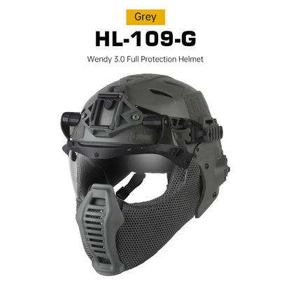 Wendy 3.0 Full Protection Camouflage Helmet
