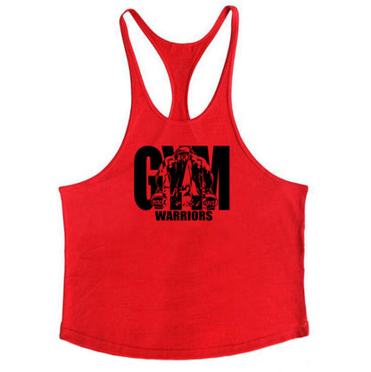 Cotton fitness vest GYM WARRIORS