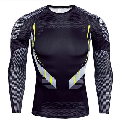 Long Sleeve Compression Shirt Men