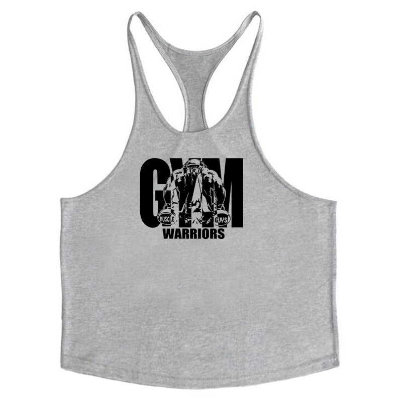 Cotton fitness vest GYM WARRIORS