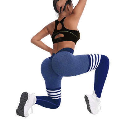 Tight fit high waisted sports and fitness pants
