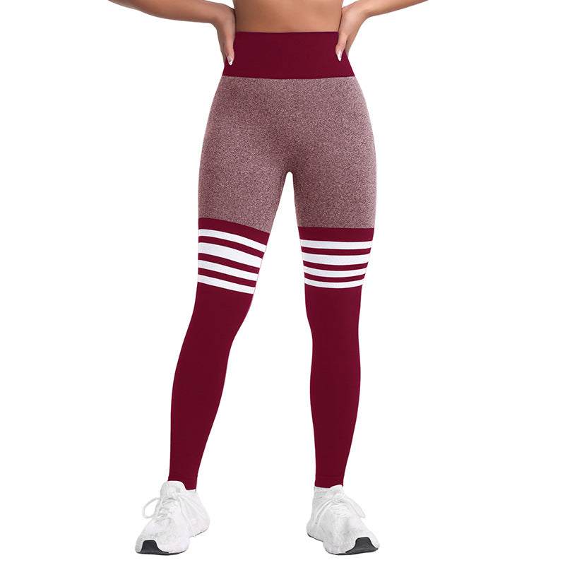 Tight fit high waisted sports and fitness pants