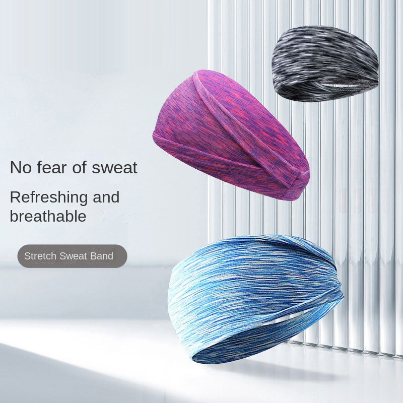 Widening exercise headband