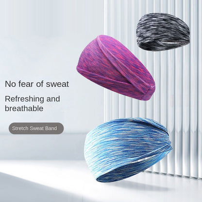 Widening exercise headband