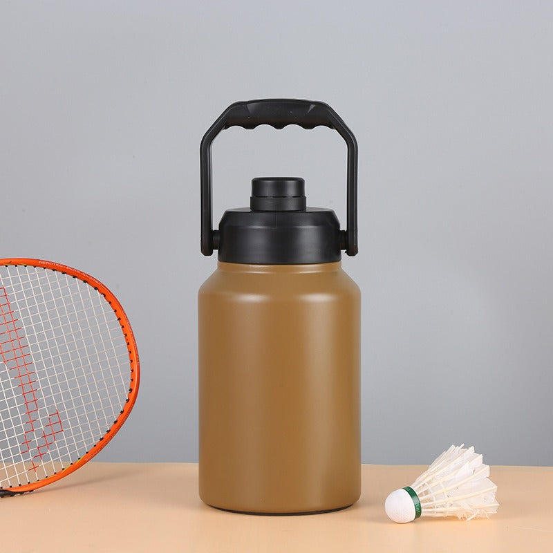 Stainless Steel Sports Water Flask with Handle