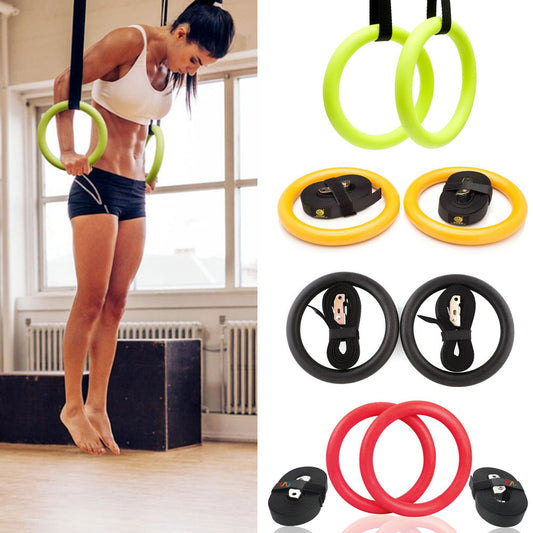 Gymnastic Rings With Foam Handle