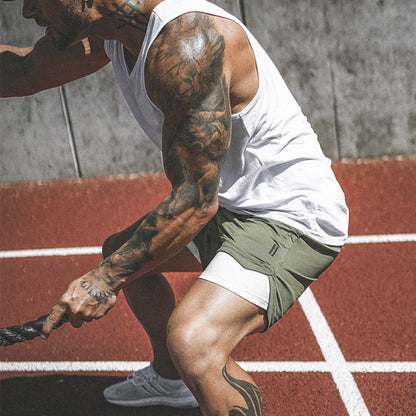 Men's 2 in 1 Running Shorts