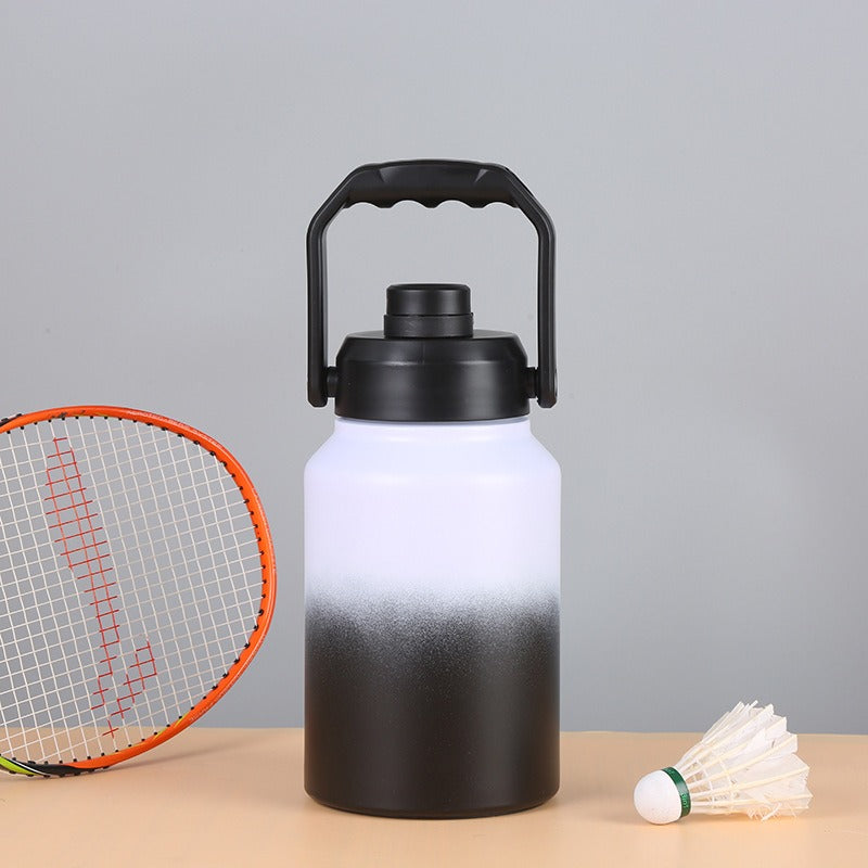 Stainless Steel Sports Water Flask with Handle