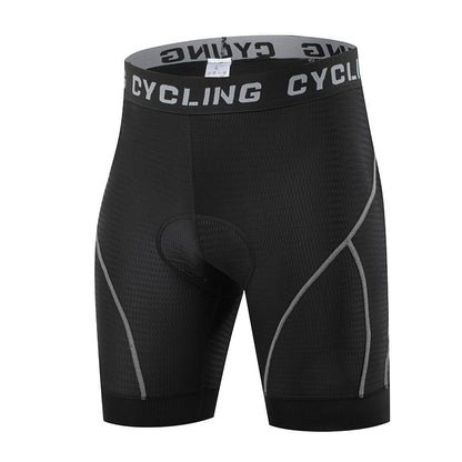Cycling Shorts with Thick Silicone Padding, Breathable and High-Elastic Mountain and Road Bike Riding Pants