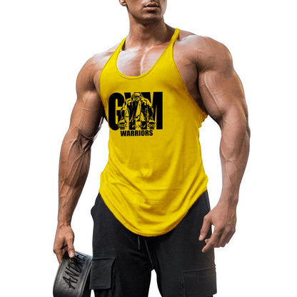 Cotton fitness vest GYM WARRIORS