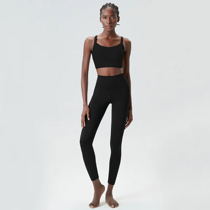 Yoga suit set two-piece
