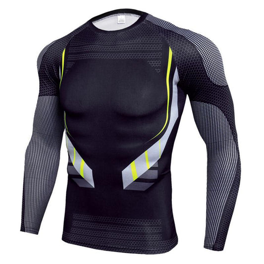 Long Sleeve Compression Shirt Men
