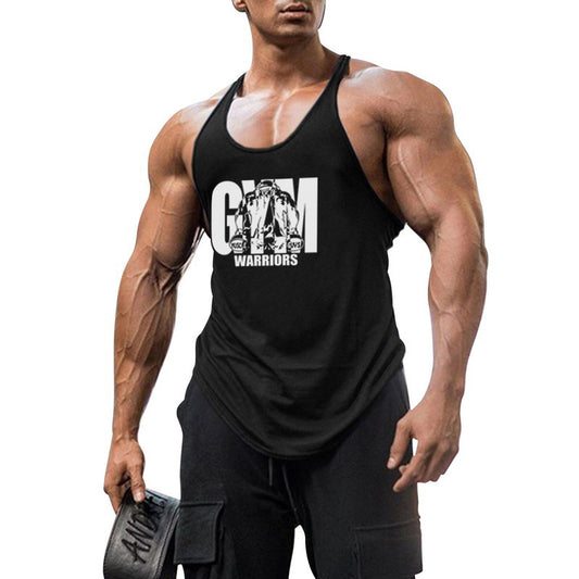 Cotton fitness vest GYM WARRIORS