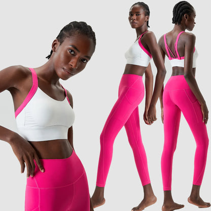 Yoga suit set two-piece