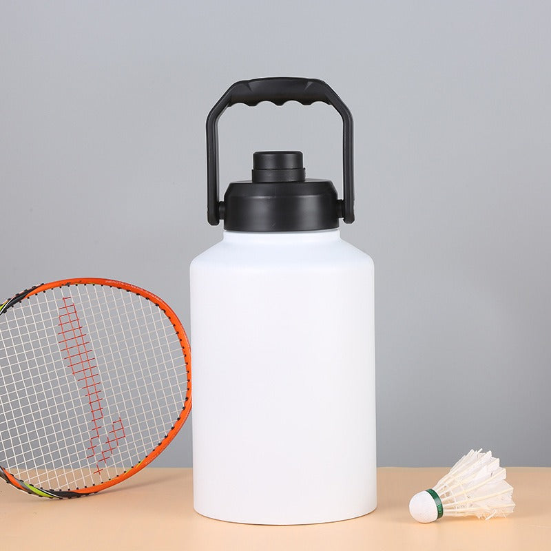 Stainless Steel Sports Water Flask with Handle