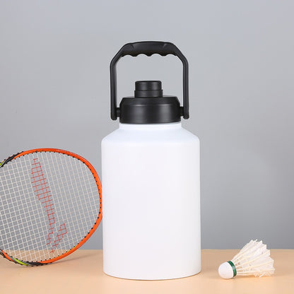 Stainless Steel Sports Water Flask with Handle
