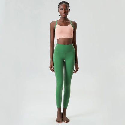 Yoga suit set two-piece