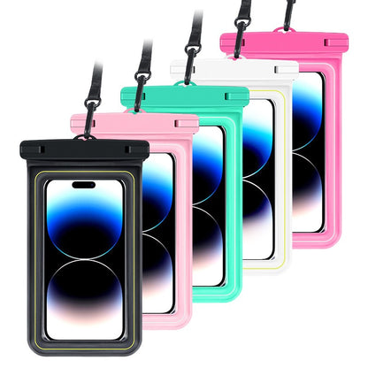Sponge floating mobile phone waterproof bag