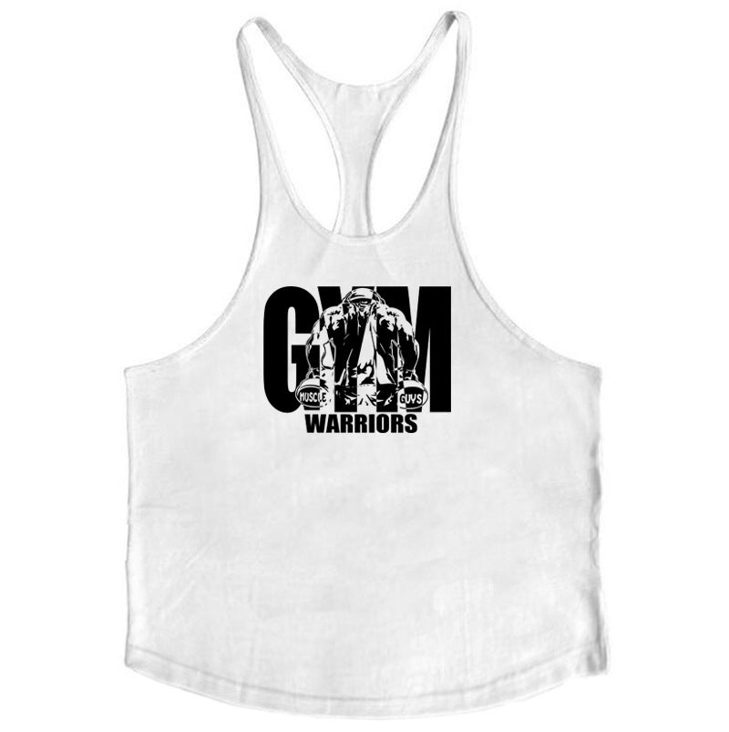Cotton fitness vest GYM WARRIORS