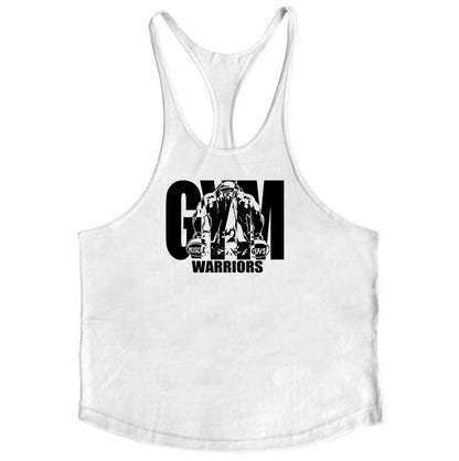 Cotton fitness vest GYM WARRIORS