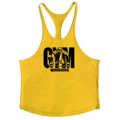 Cotton fitness vest GYM WARRIORS