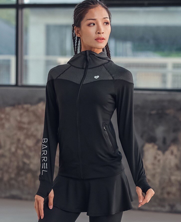 Hooded Women Running Jacket