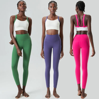 Yoga suit set two-piece