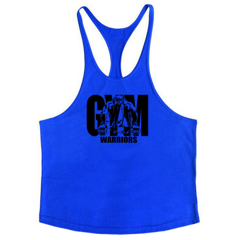 Cotton fitness vest GYM WARRIORS